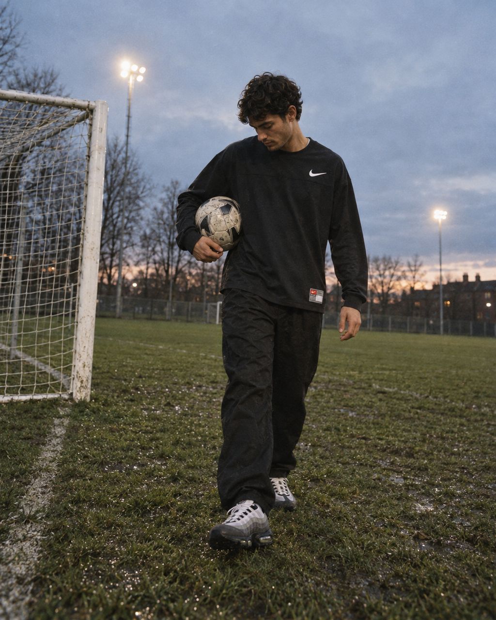 Stussy x Nike Dri-FIT Mesh Jersey Black - streetstyle i København