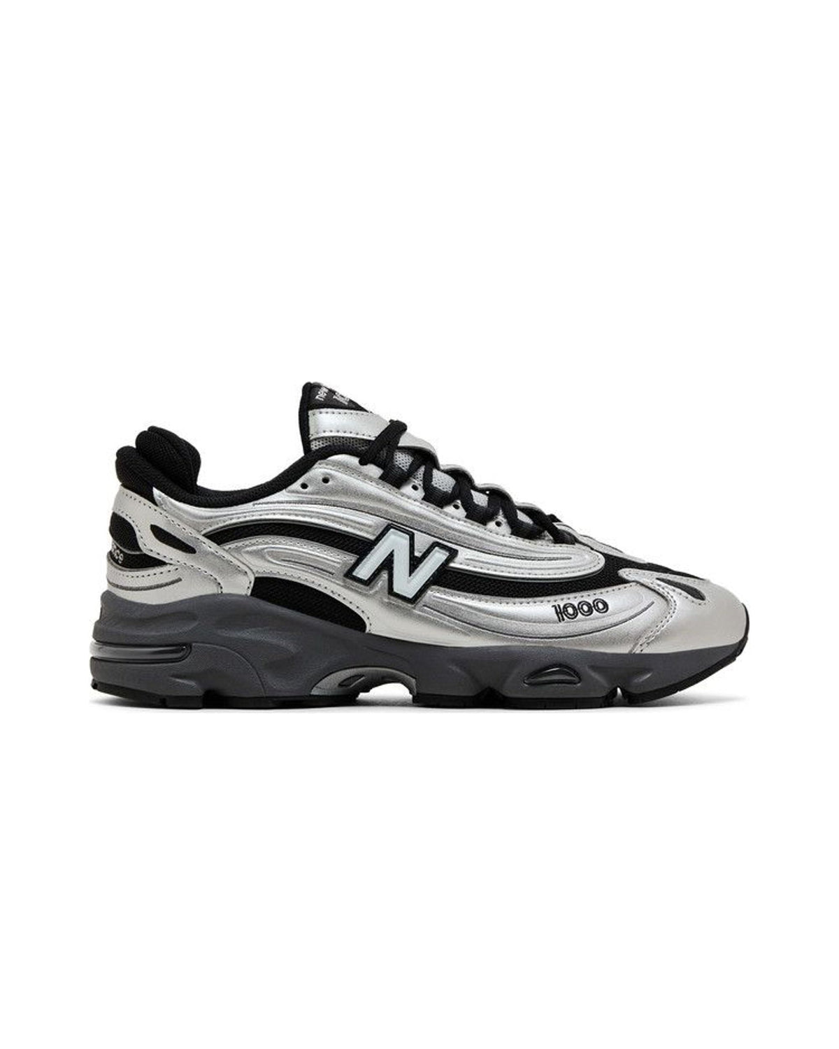 New Balance 1000 Black Silver Metallic