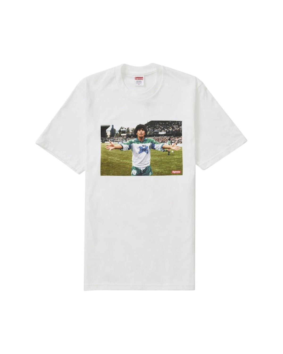 Supreme Maradona Tee White