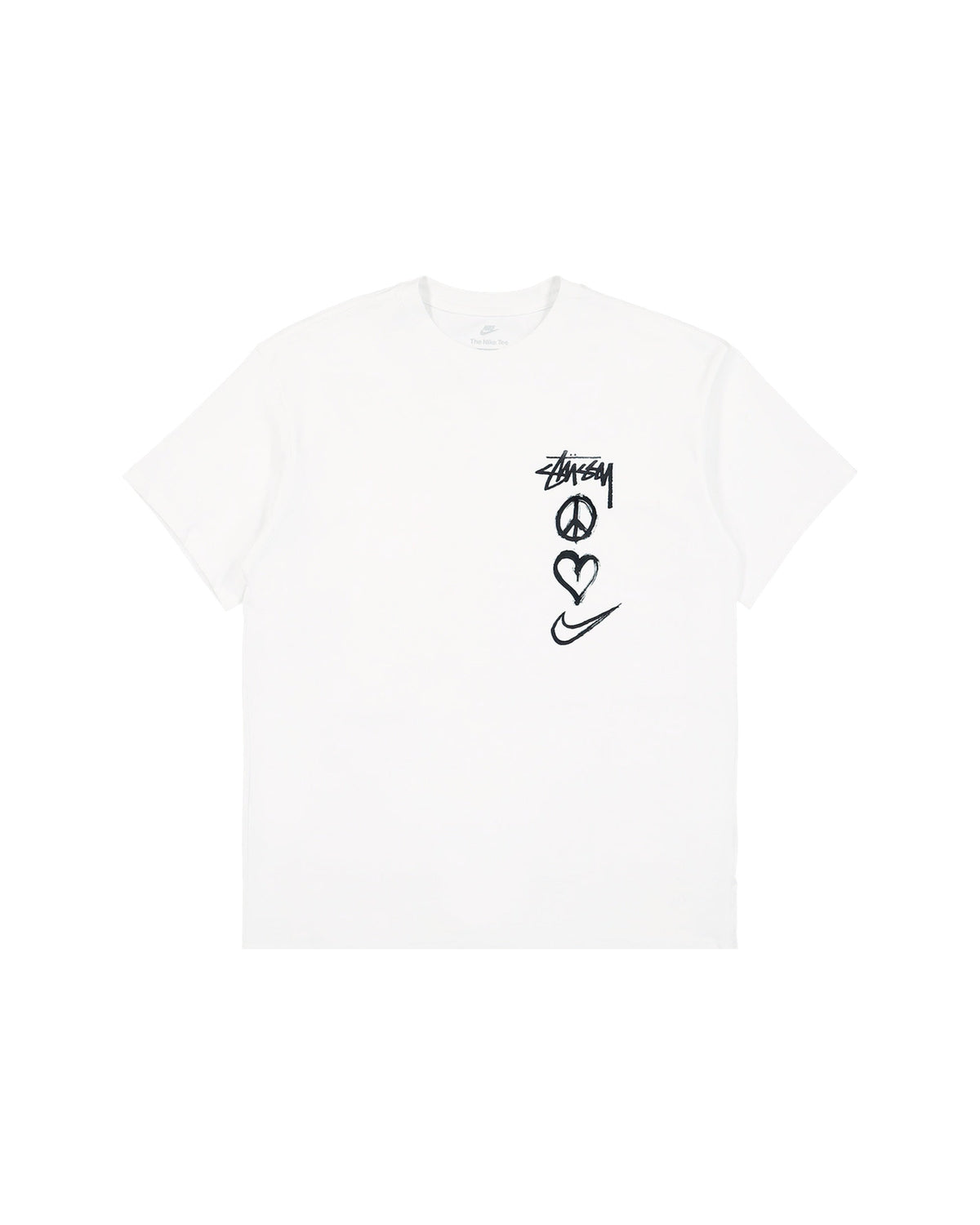 Nike x Stussy Peace, Love, Swoosh T-shirt (US Sizing) White