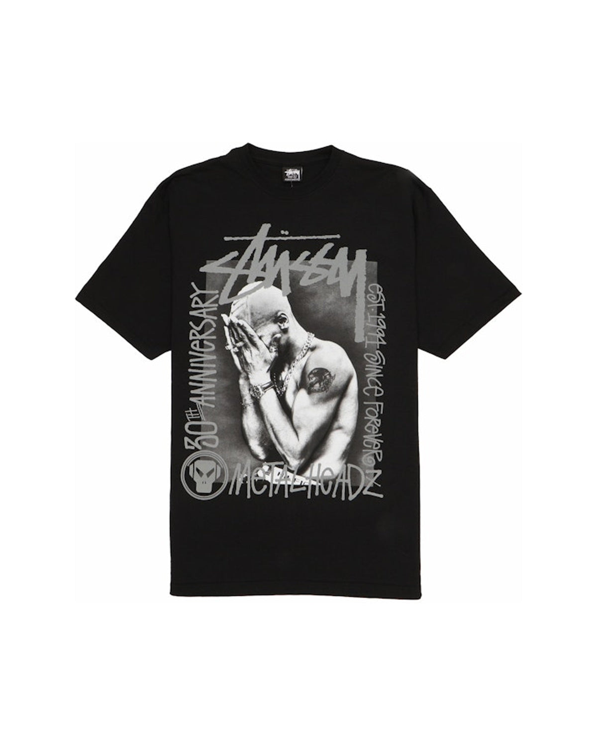 Stussy x Goldie Metalheadz 30 Tee Black