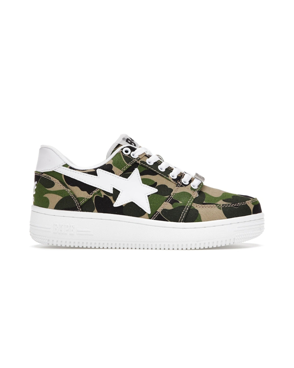 A Bathing Ape Bape Sta Low ABC Camo 20th Anniversary Green