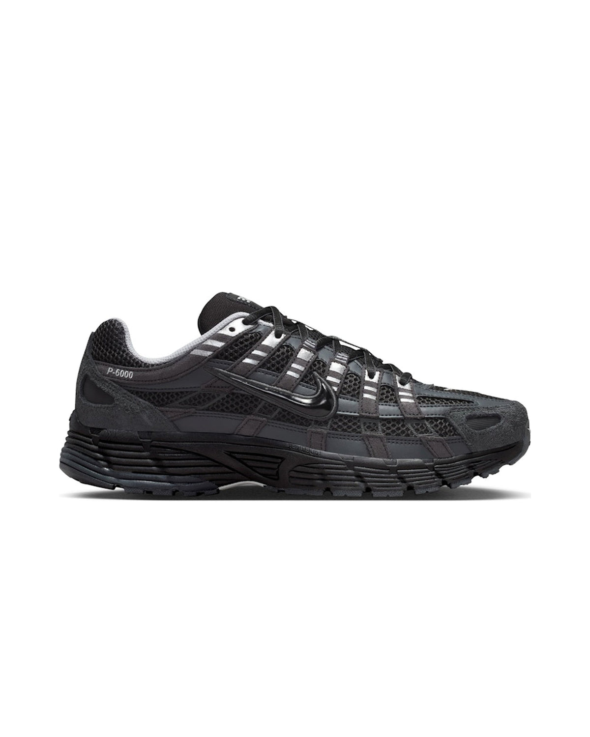 Nike P-6000 Suede Anthracite Metallic Silver