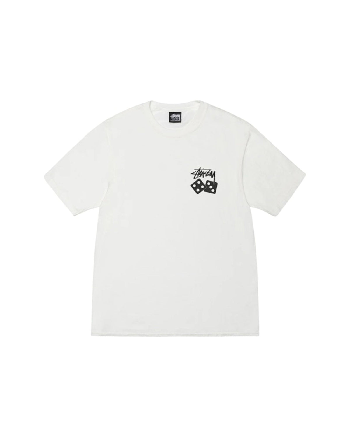 Stussy Dice Pigment Dyed Tee Natural