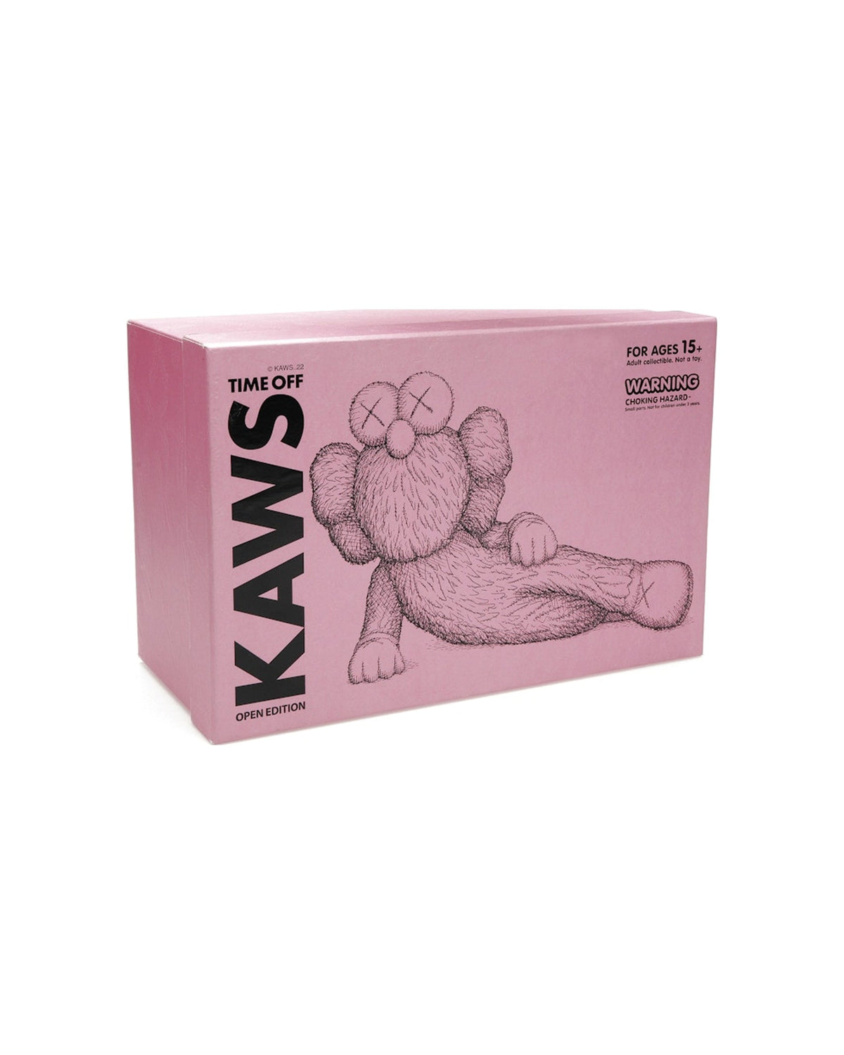 KAWS TIME OFF Vinyl Figure Pink