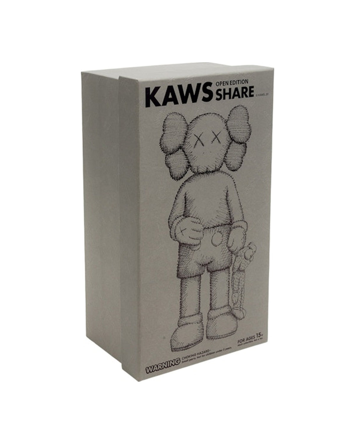 KAWS Share Vinyl Figure Brown