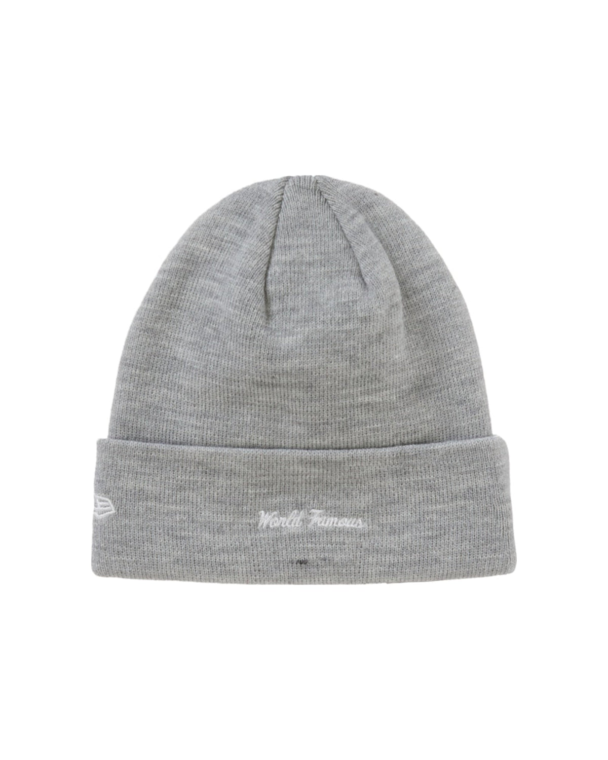 Supreme New Era Box Logo Beanie (FW22) Heather Grey