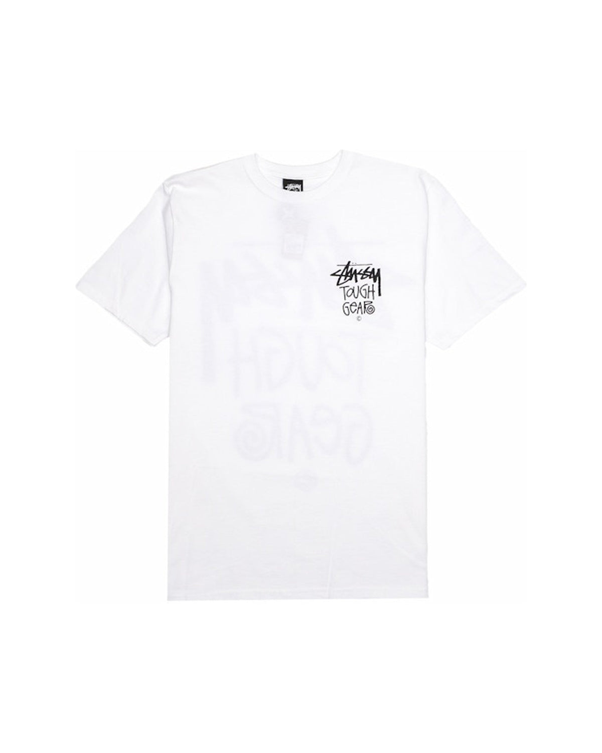 Stussy Tough Gear Tee White