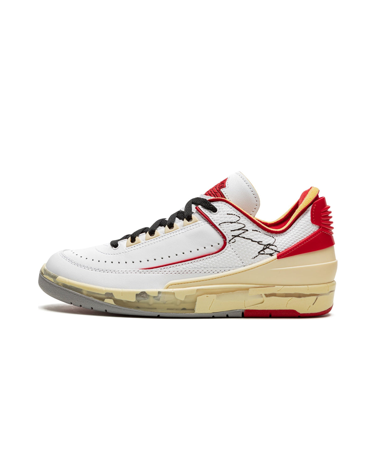 Jordan 2 Retro Low SP Off-White White Red