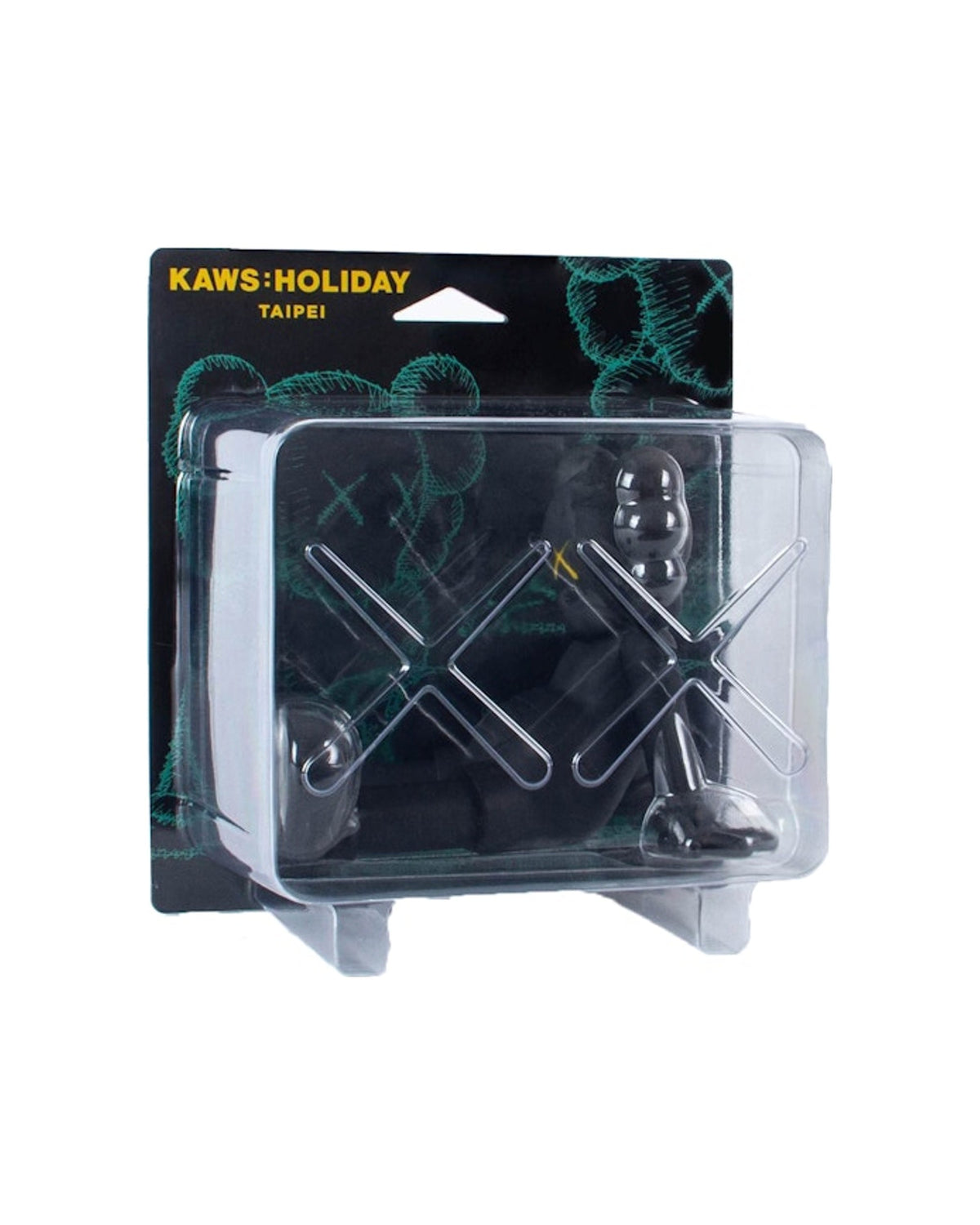 KAWS Holiday Taipei Vinyl Figure Black