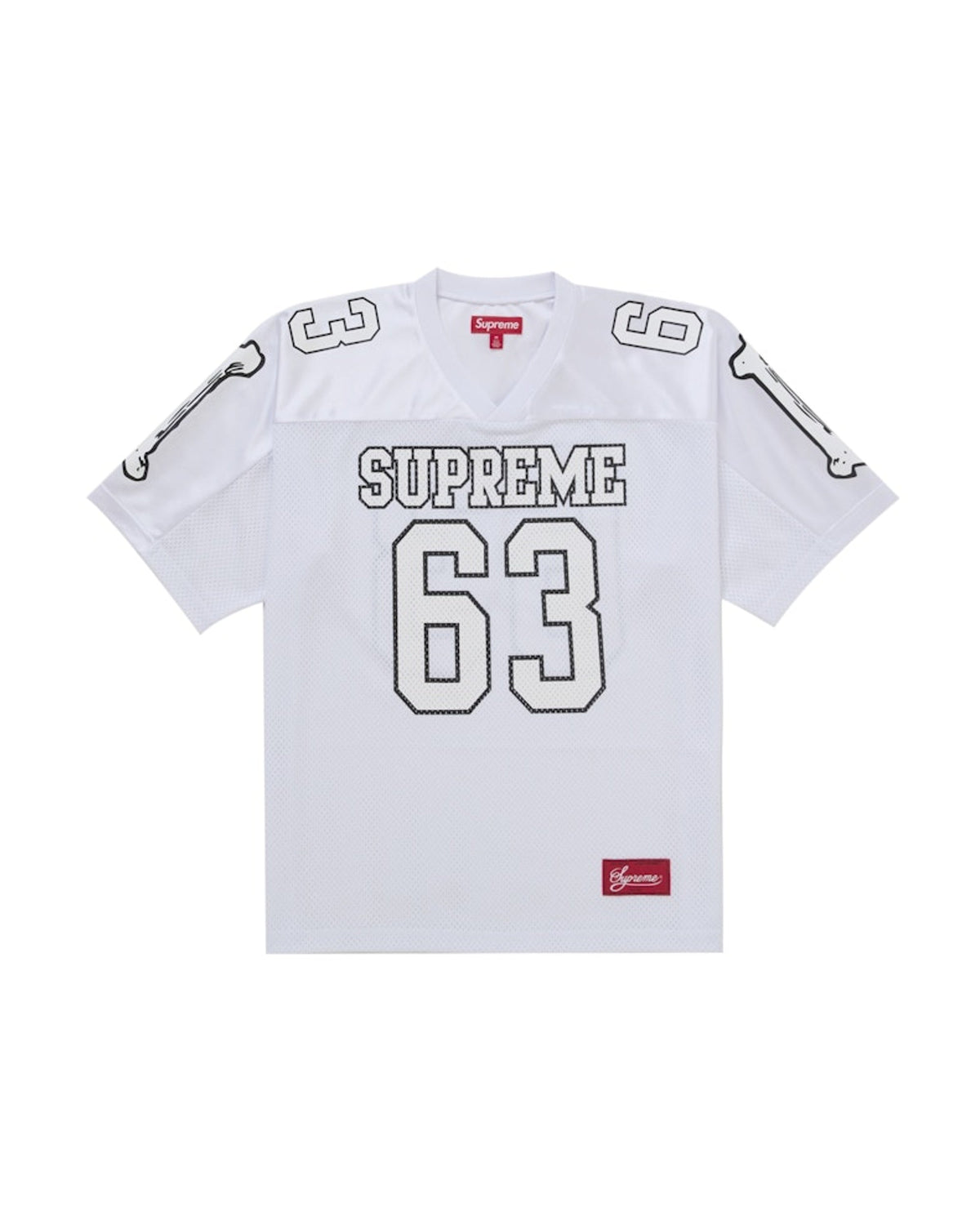 Supreme Bones Football Jersey White