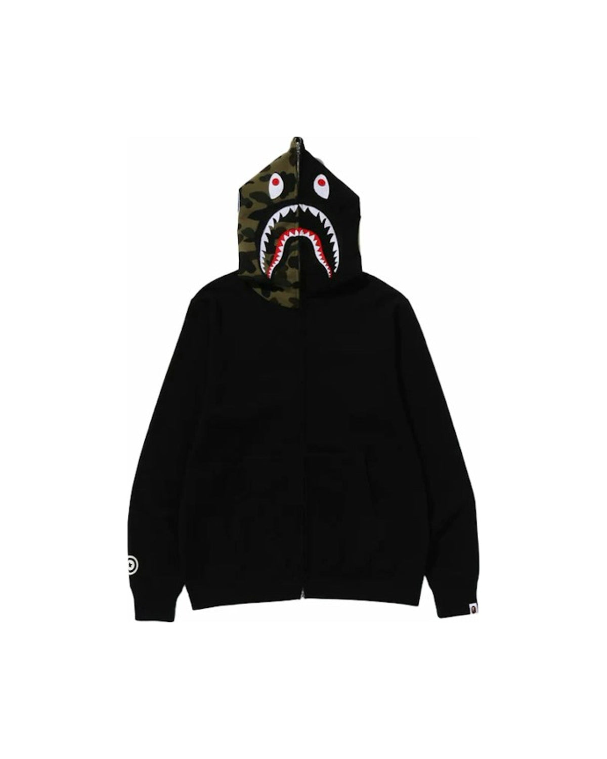 BAPE Shark Full-Zip Hoodie (FW23) Black