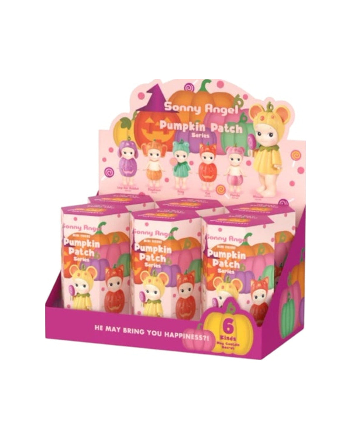 Sonny Angel Pumpkin Patch Series Sealed Case (6 Blind Boxes)