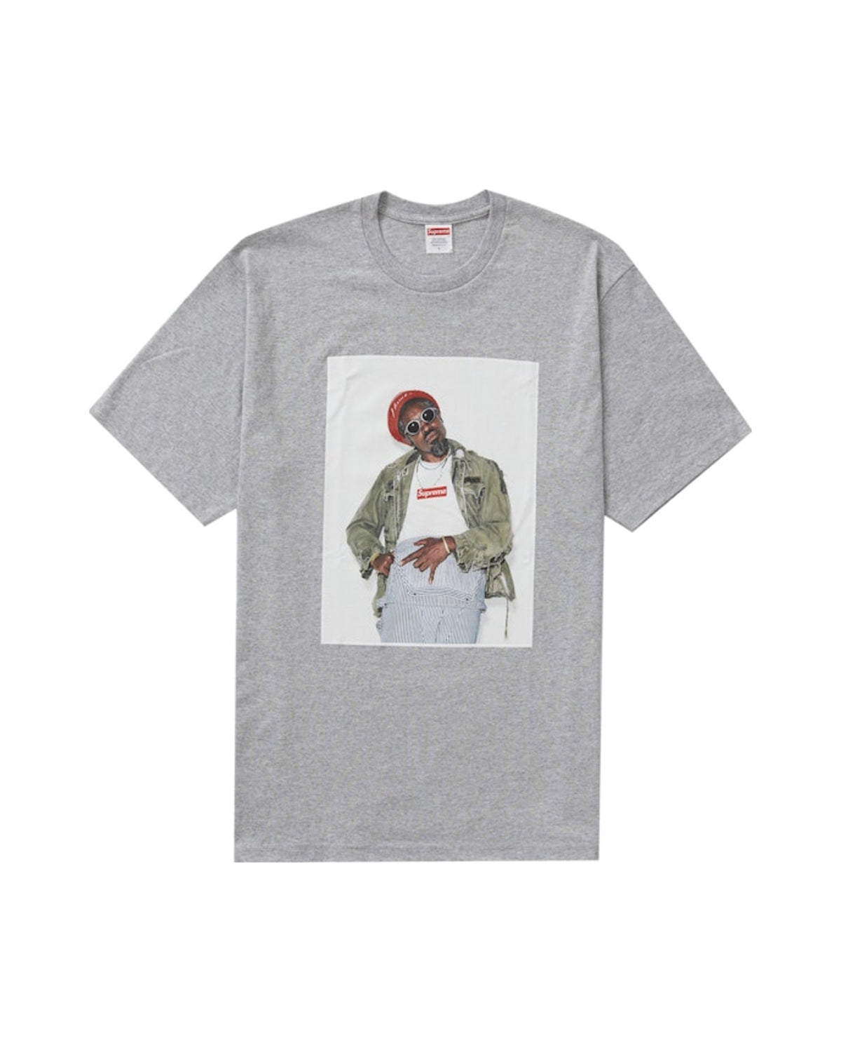 Supreme André 3000 Tee Heather Grey
