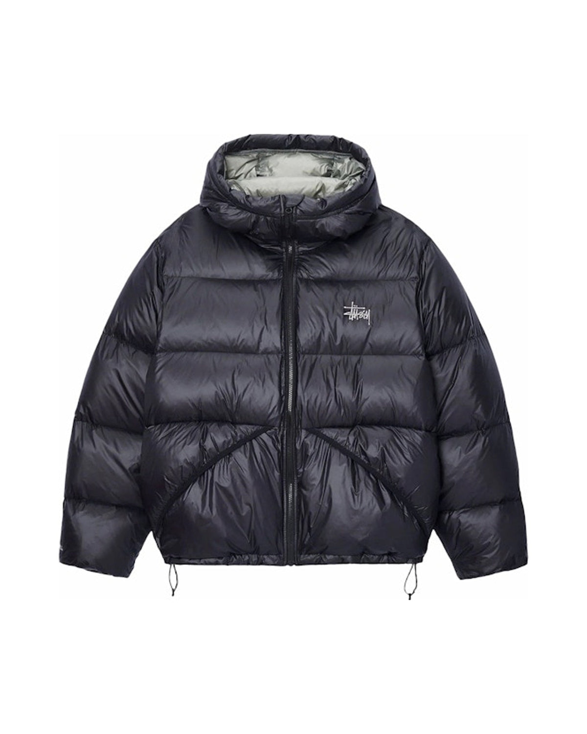 Stussy Micro Ripstop Down Parka Phantom Black