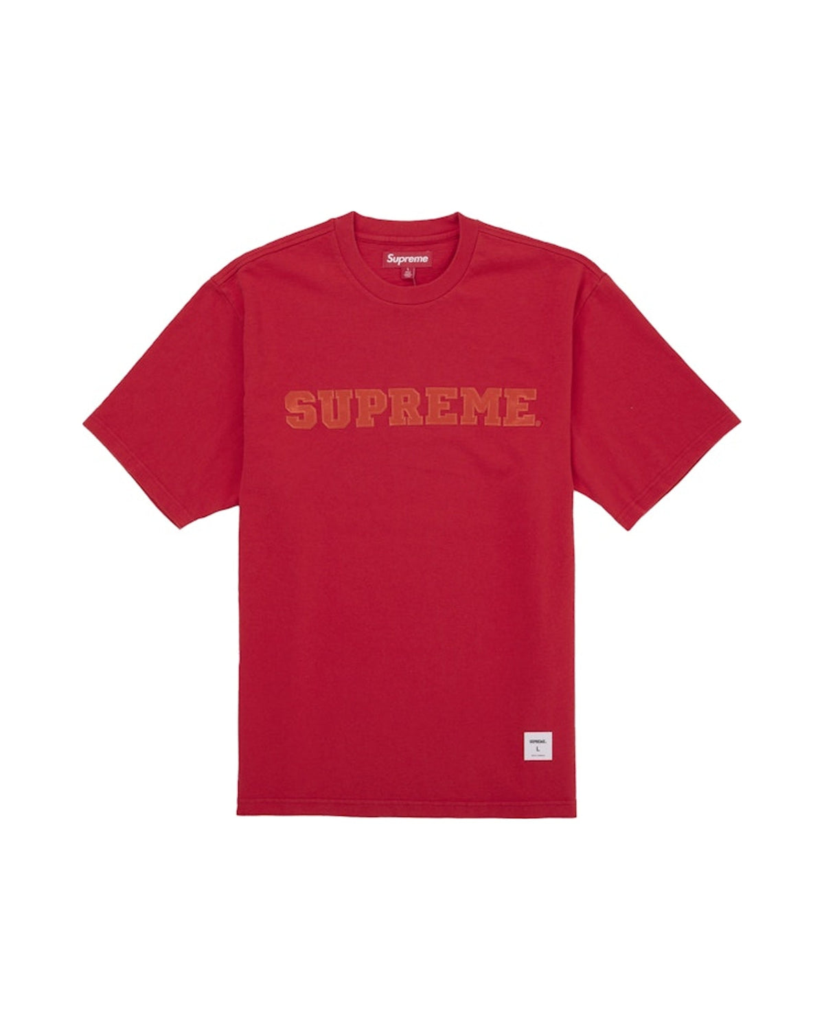 Supreme Collegiate Appliqué S/S Top Red
