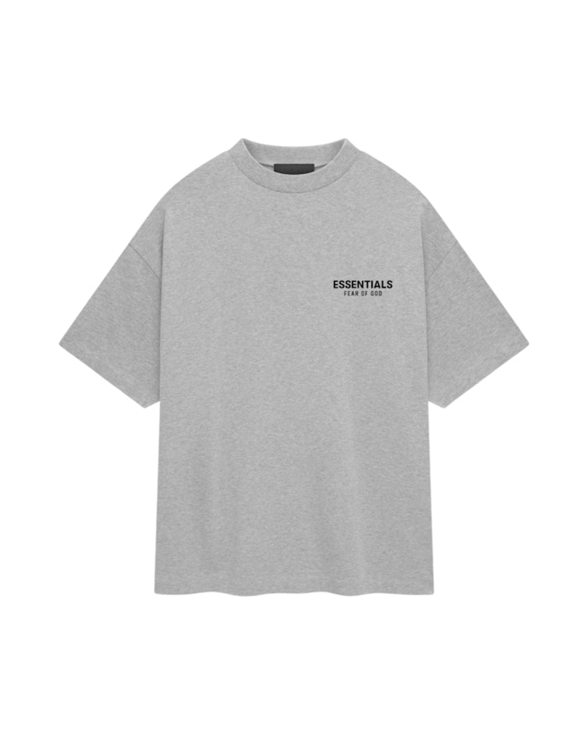 Fear of God Essentials Jersey Crewneck T-Shirt Light Heather Gray