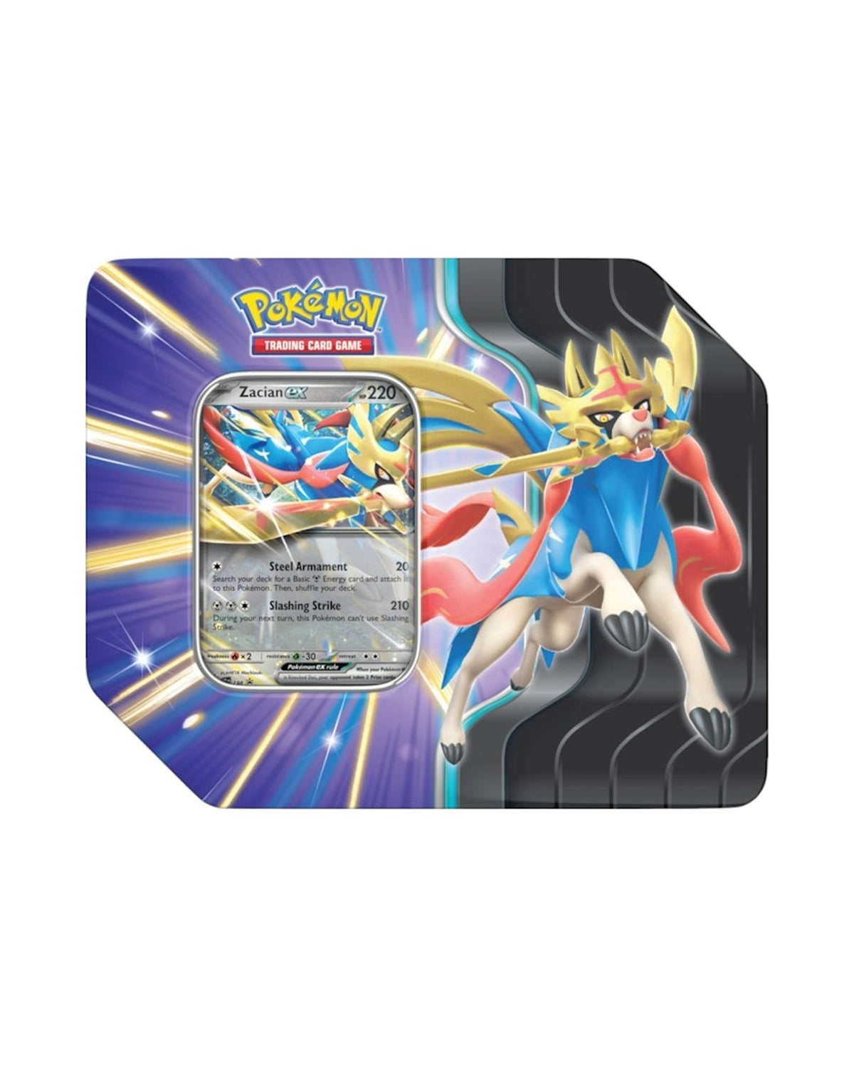2025 Pokémon Scarlet & Violet Journey Together Zacian EX Slashing Legends Tin