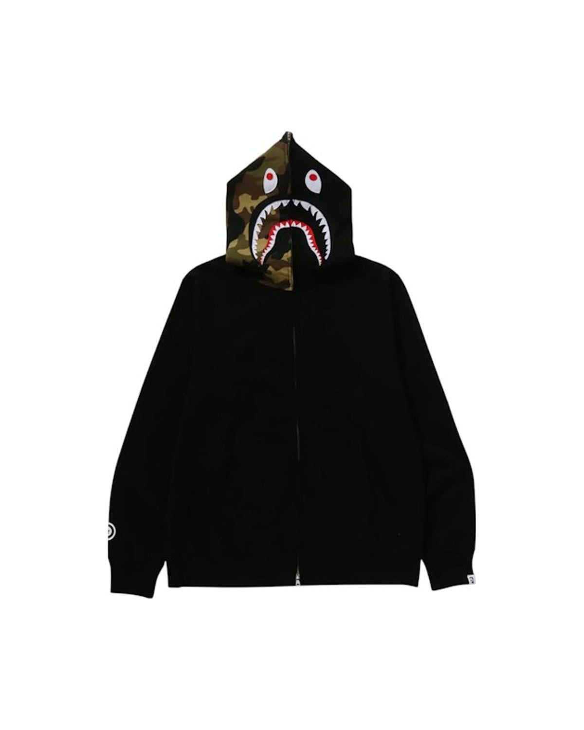 BAPE 1st Shark Full Zip Hoodie Black