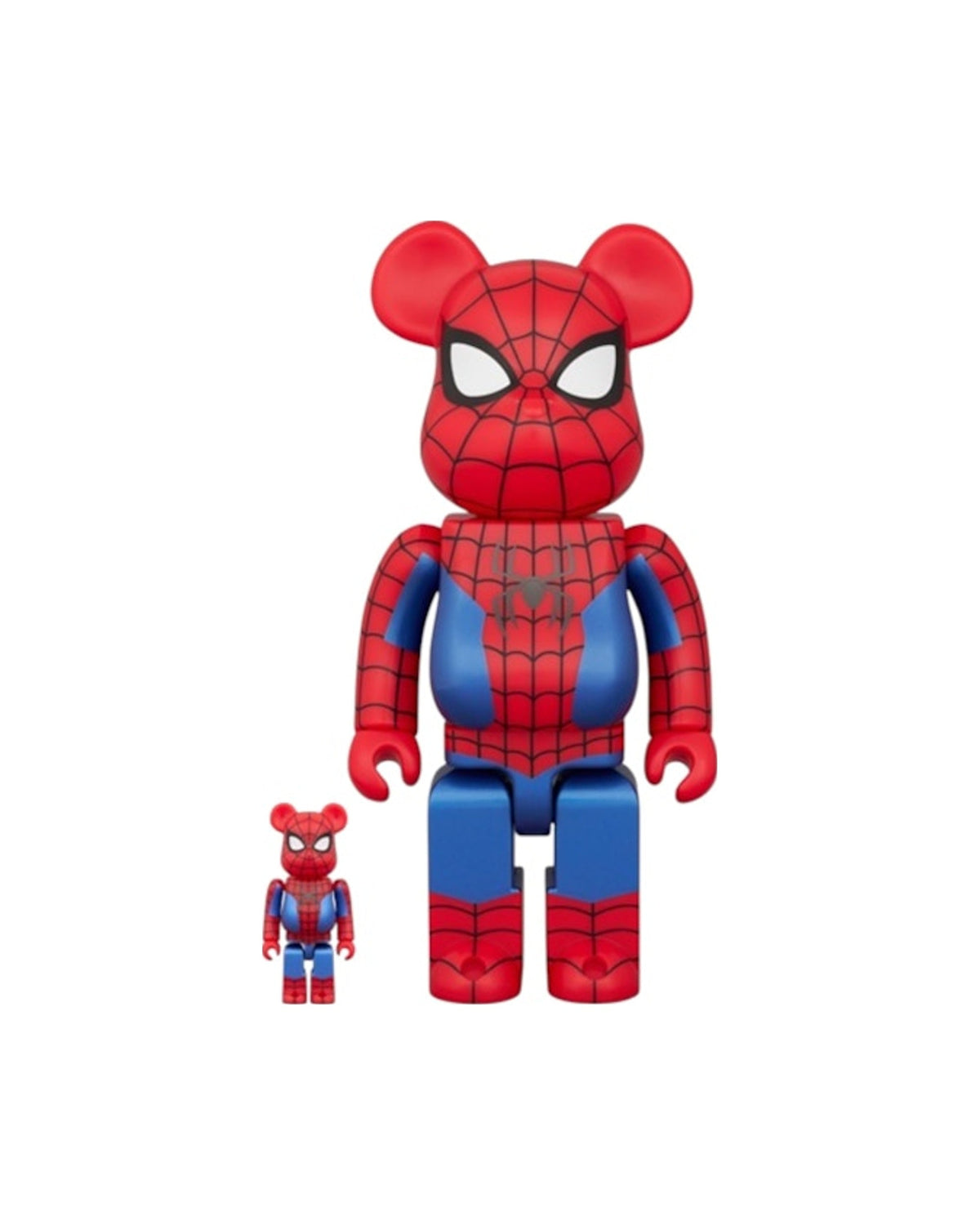 Bearbrick Spider-Man Final Suit 100% & 400% Set