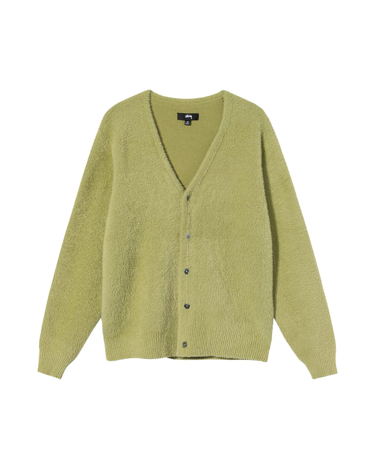 Stussy Shaggy Cardigan Lime