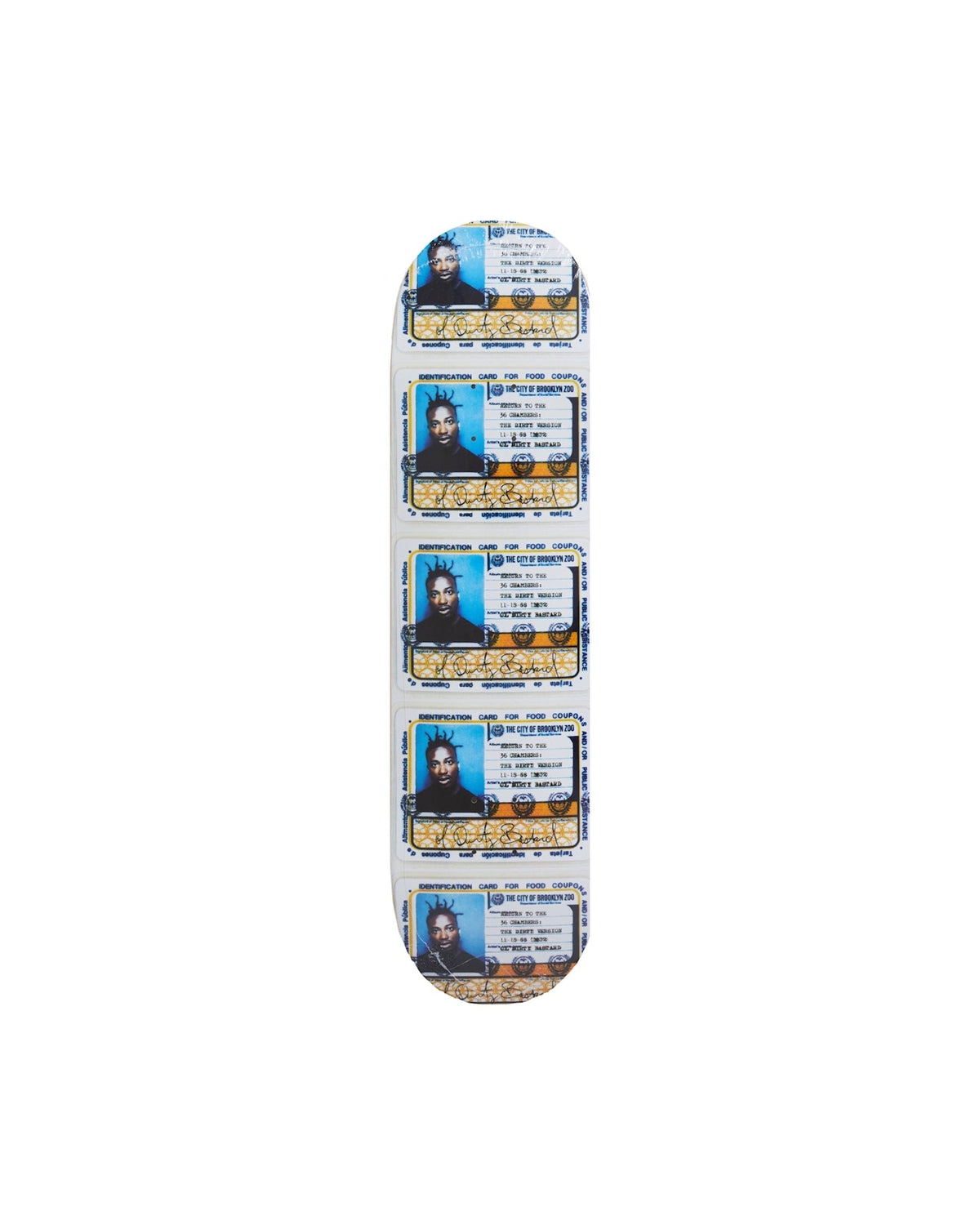 Supreme Ol' Dirty Bastard Skateboard Deck Multicolor