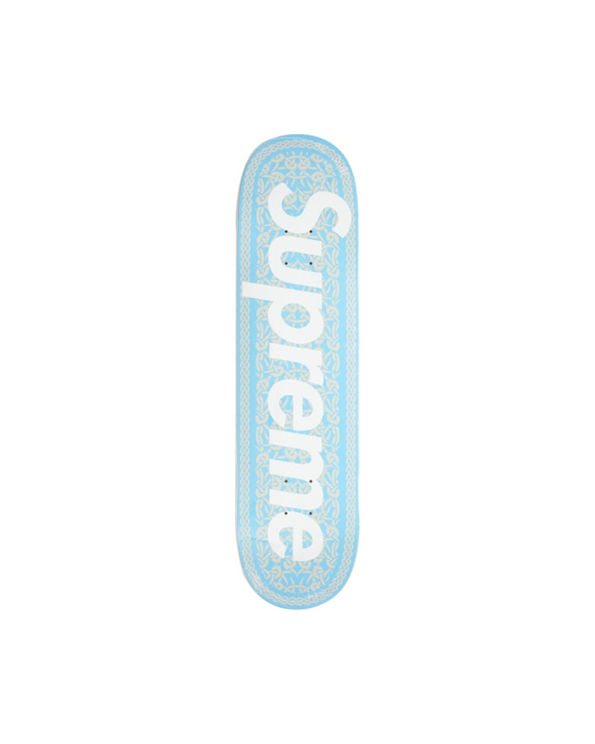 Supreme Celtic Knot Skateboard Deck Blue