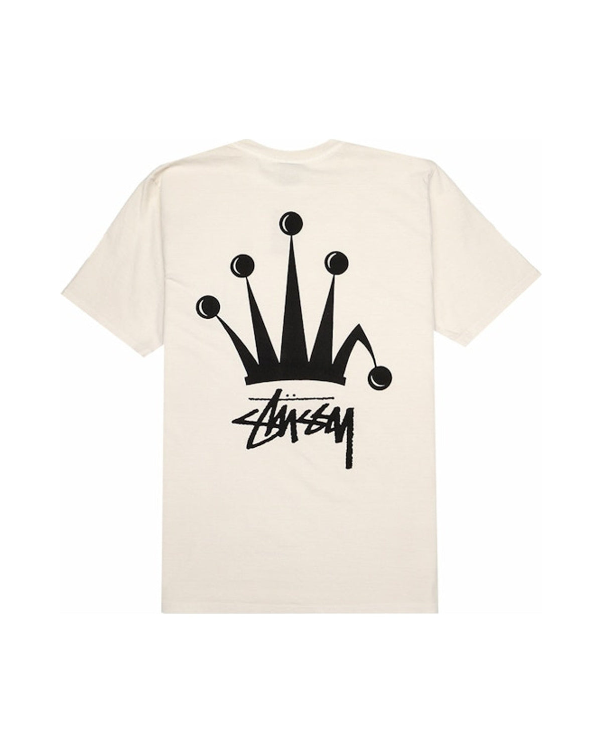 Stussy Regal Crown Pigment Dyed T-shirt Natural