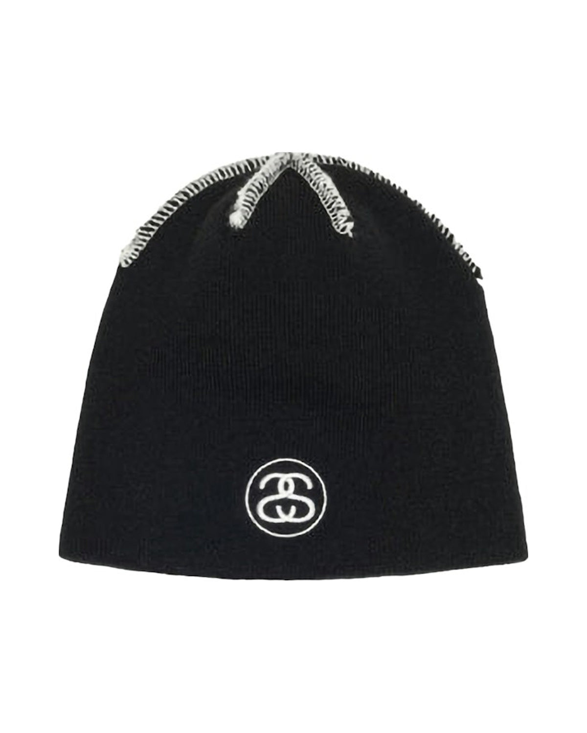 Stussy Exposed Stitch Skullcap Black