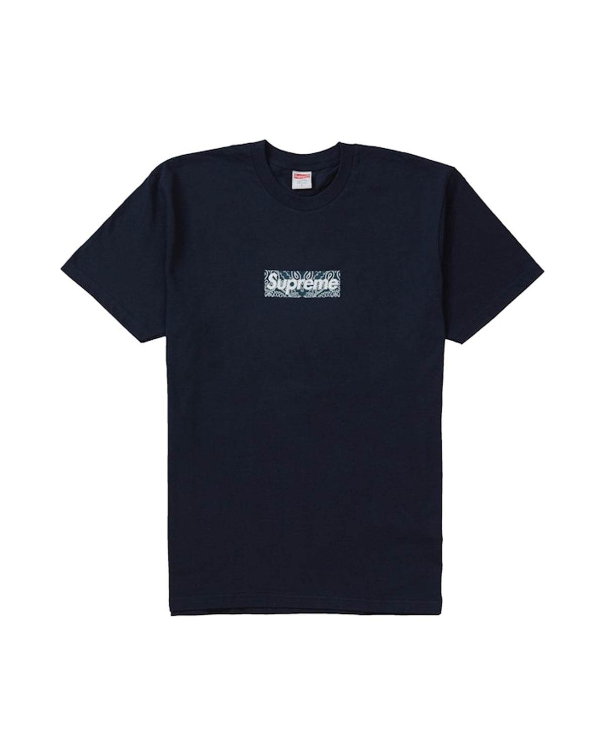 Supreme Bandana Box Logo Tee Navy