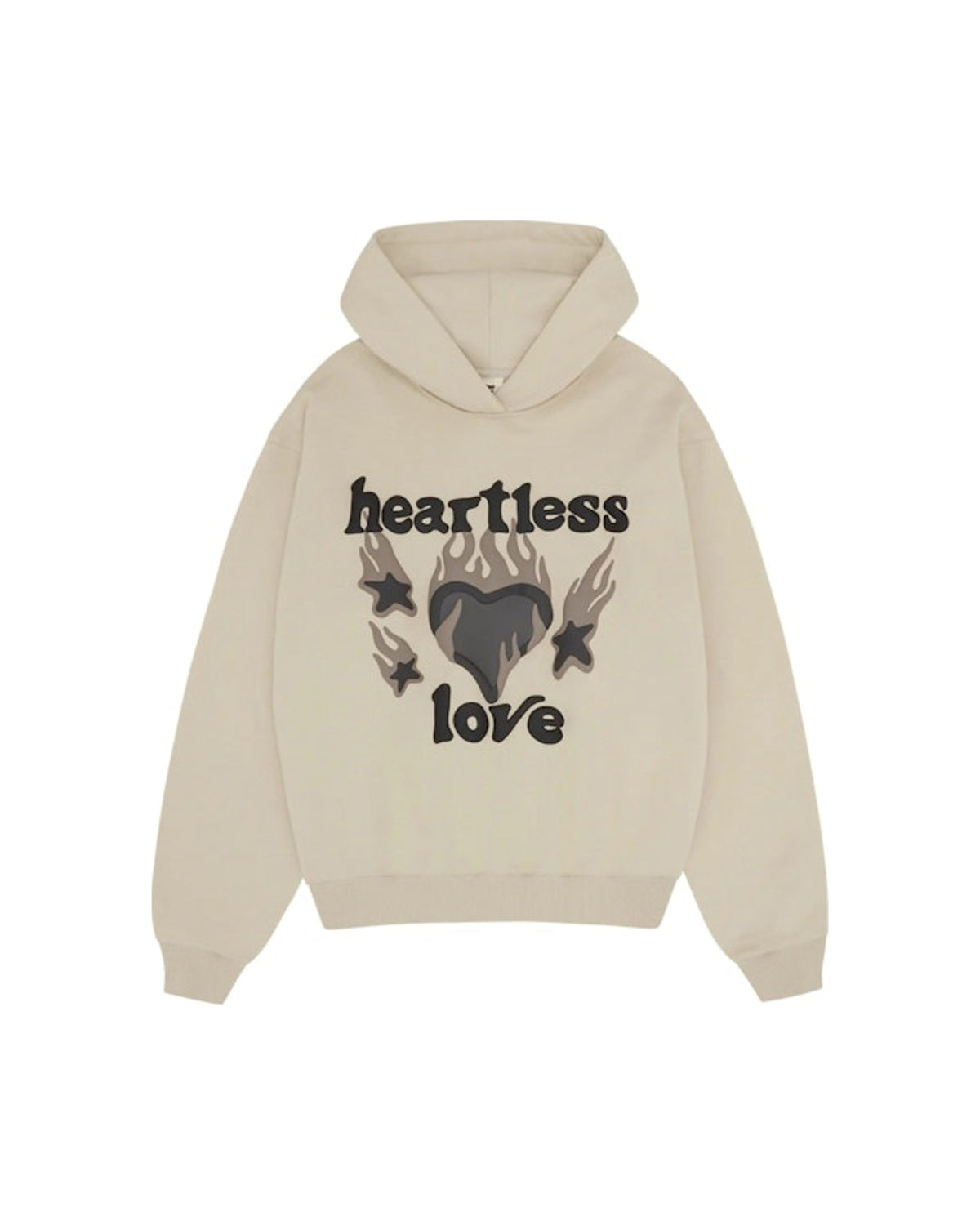 Broken Planet Heartless Love Hoodie Bone White