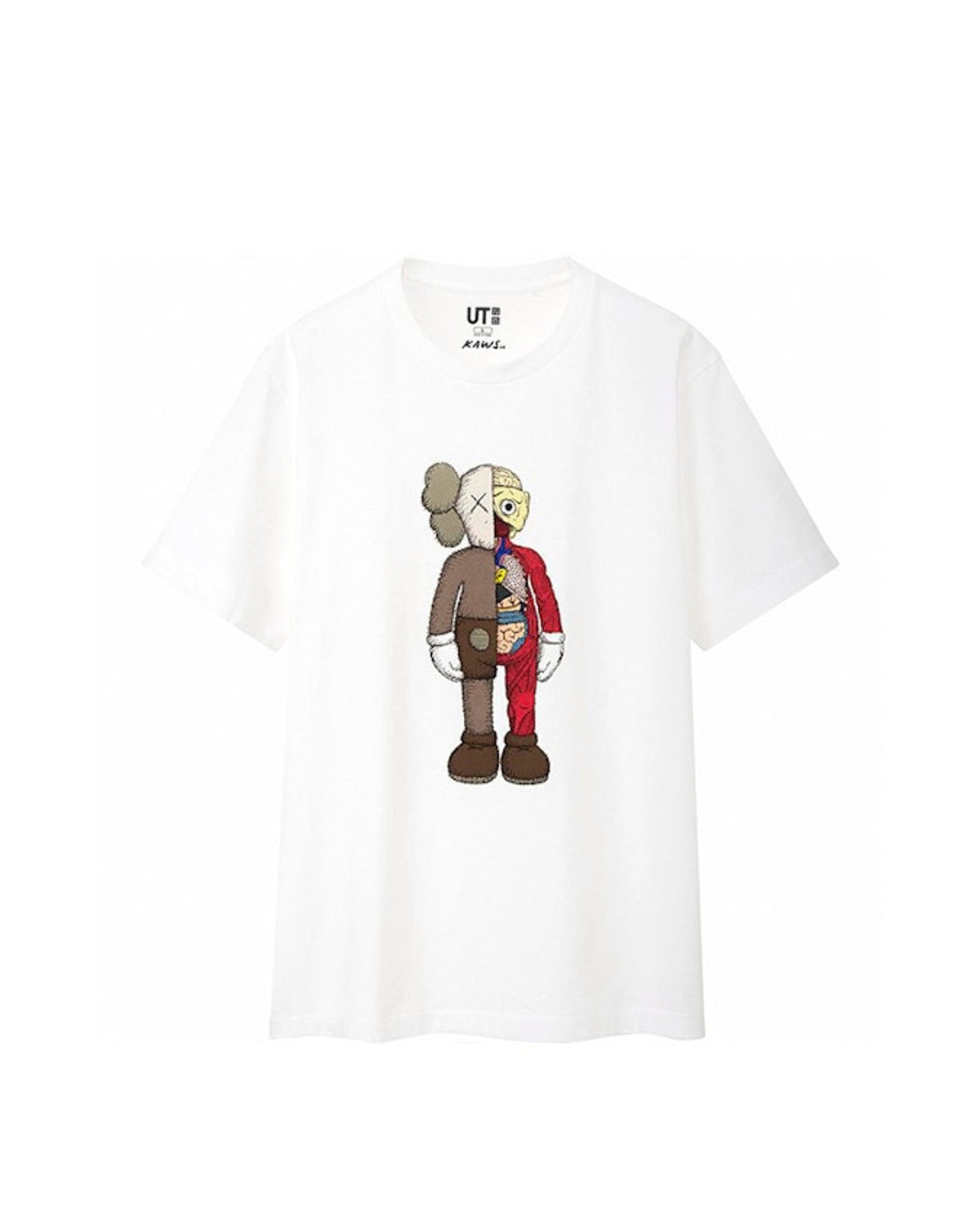 KAWS x Uniqlo Flayed Tee (US Sizing) White