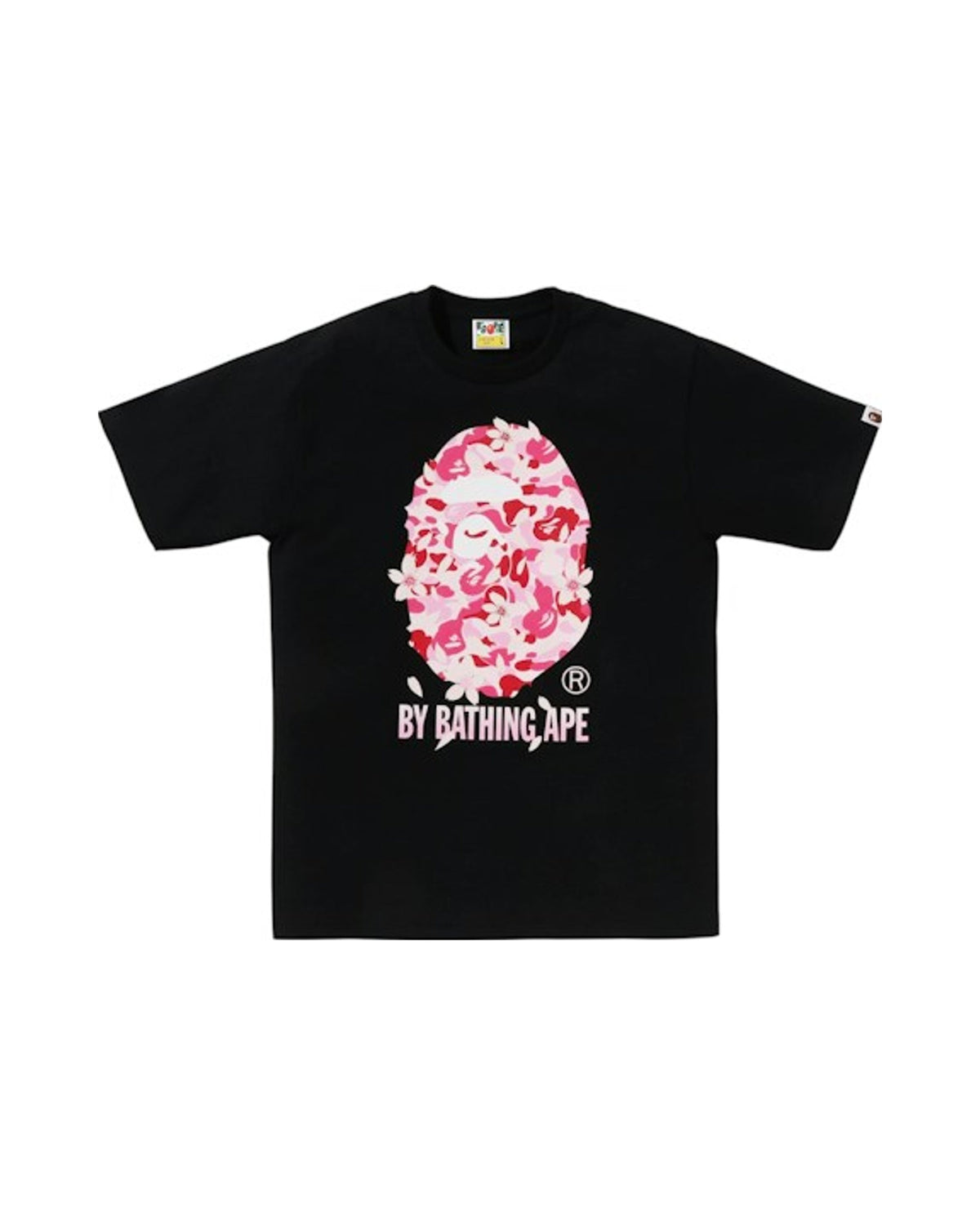 BAPE ABC Sakura Camo By Bathing Ape Tee (SS26) Black