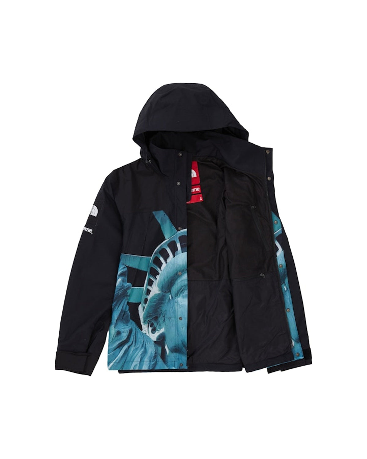 Supreme The North Face Statue of Liberty Mountain Jacket Black
