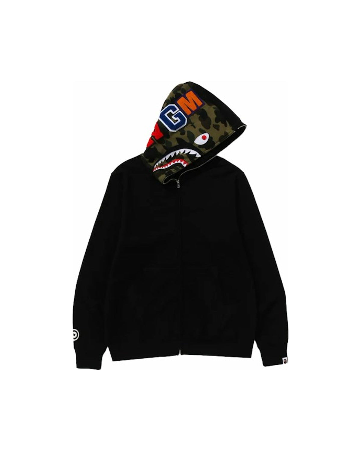 BAPE Shark Full-Zip Hoodie (FW23) Black