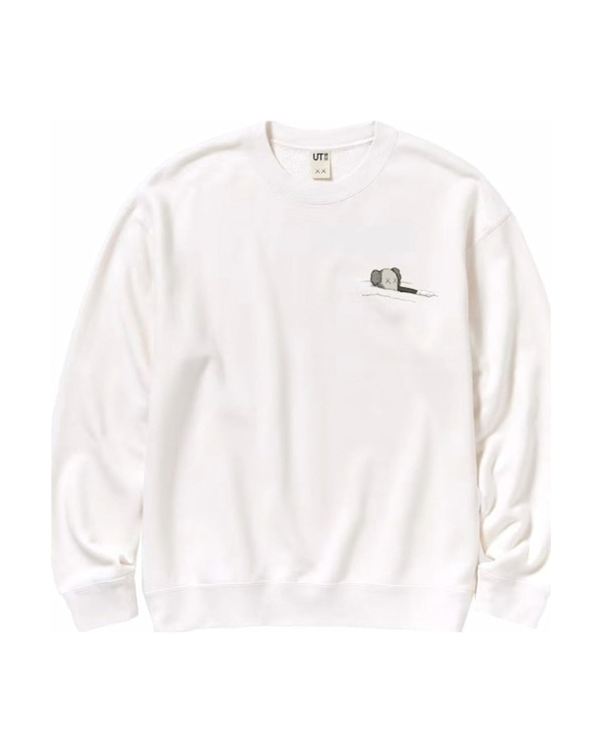 KAWS x Uniqlo Longsleeve Sweatshirt (US Sizing) Off White