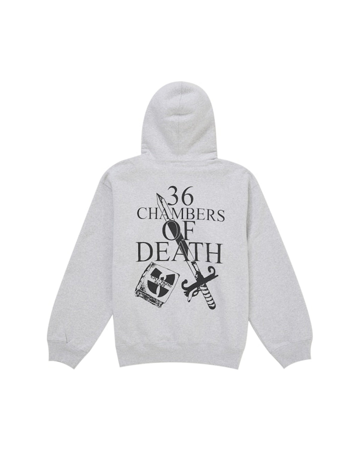 Supreme Wu-Tang Clan Hooded Sweatshirt Heather Grey