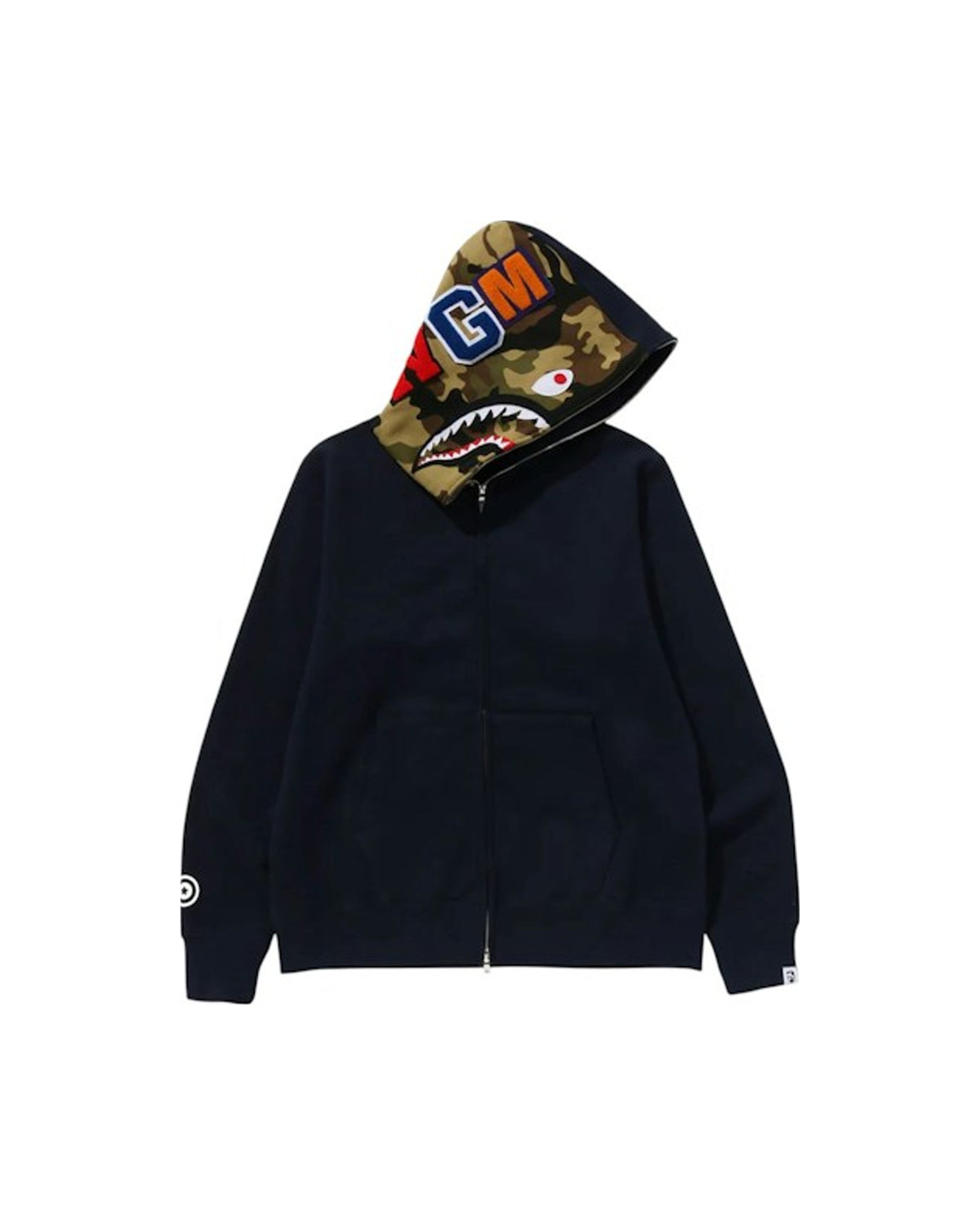 BAPE 1st Shark Full Zip Hoodie Navy