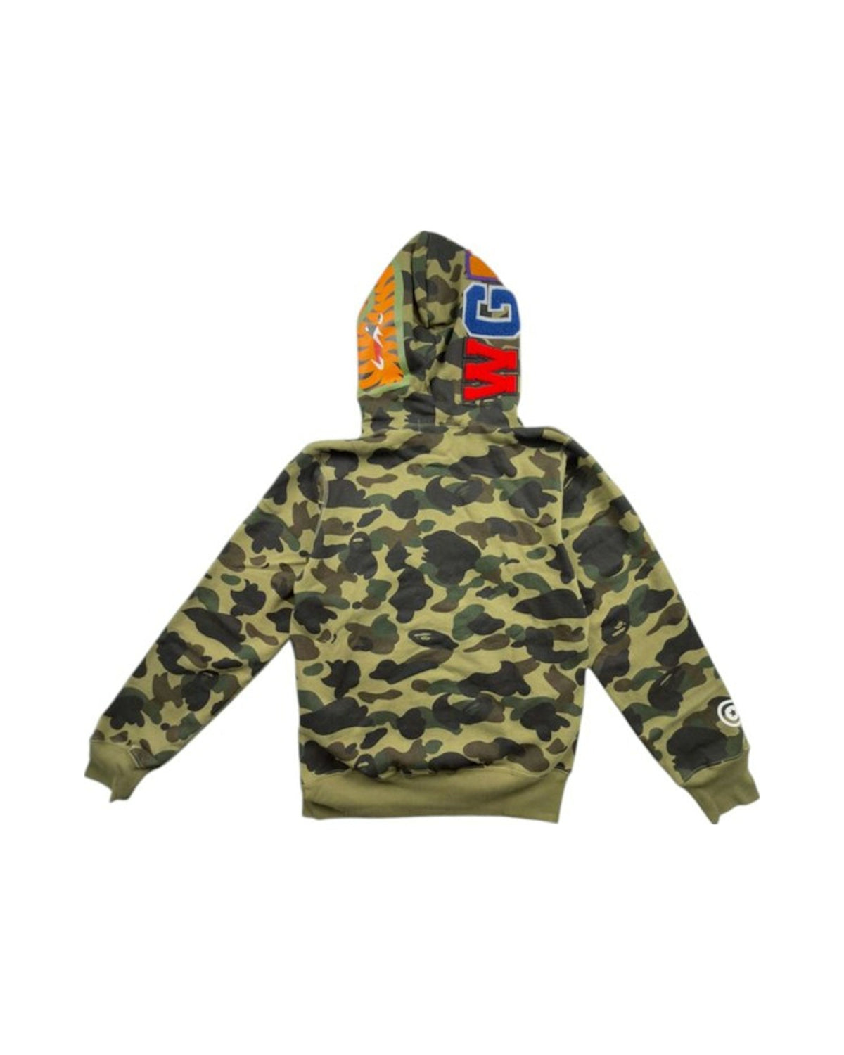 BAPE 1st Camo Shark Full Zip Hoodie (FW23) Green