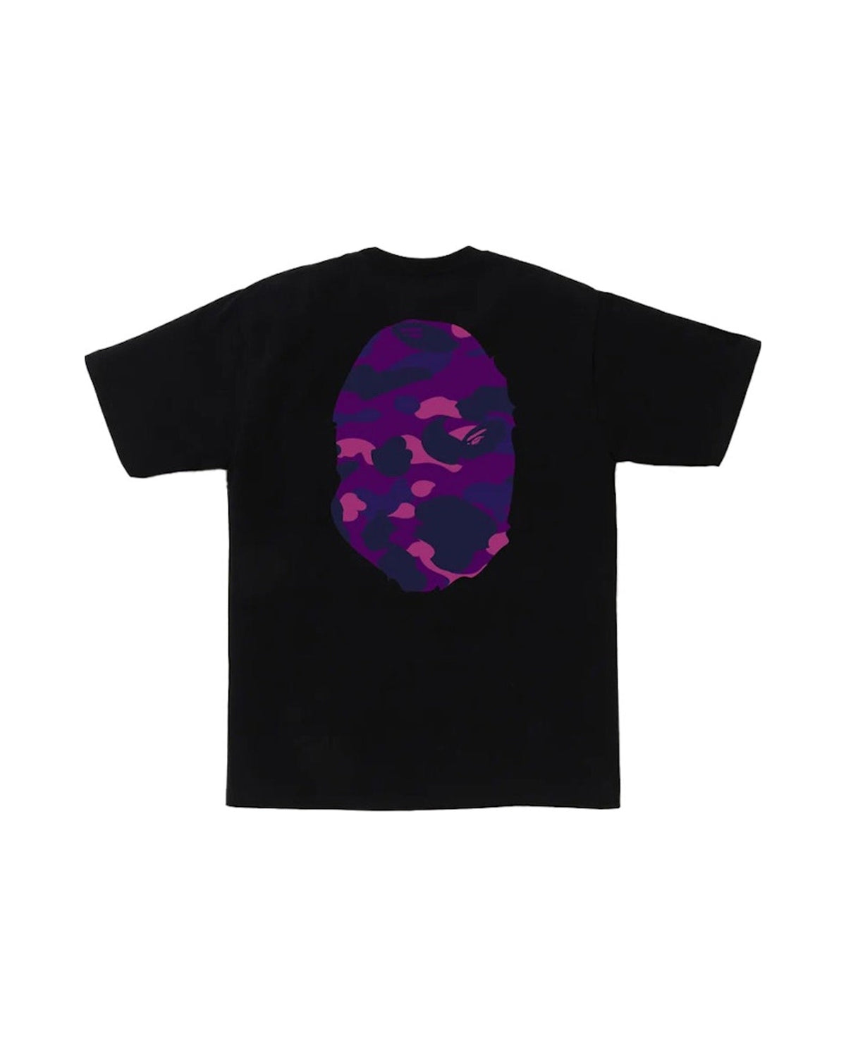 BAPE Color Camo Big Ape Head Tee Black/Purple