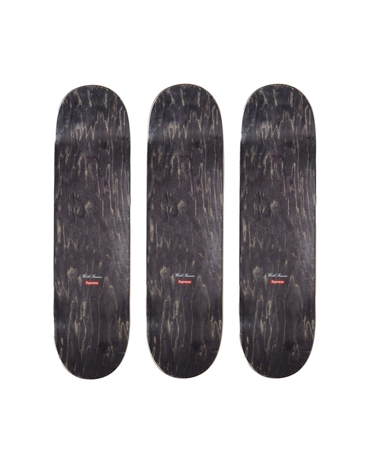 Supreme Celtic Knot Skateboard Deck Set Black/Red/Blue