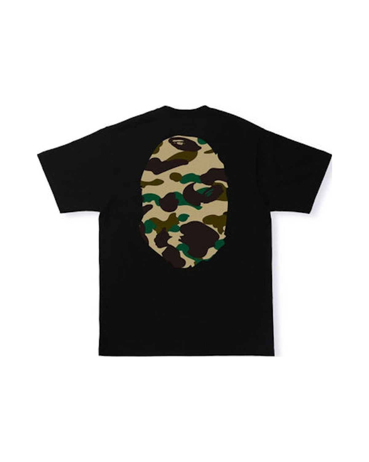 BAPE 1st Camo Big Ape Head Tee Black/Yellow