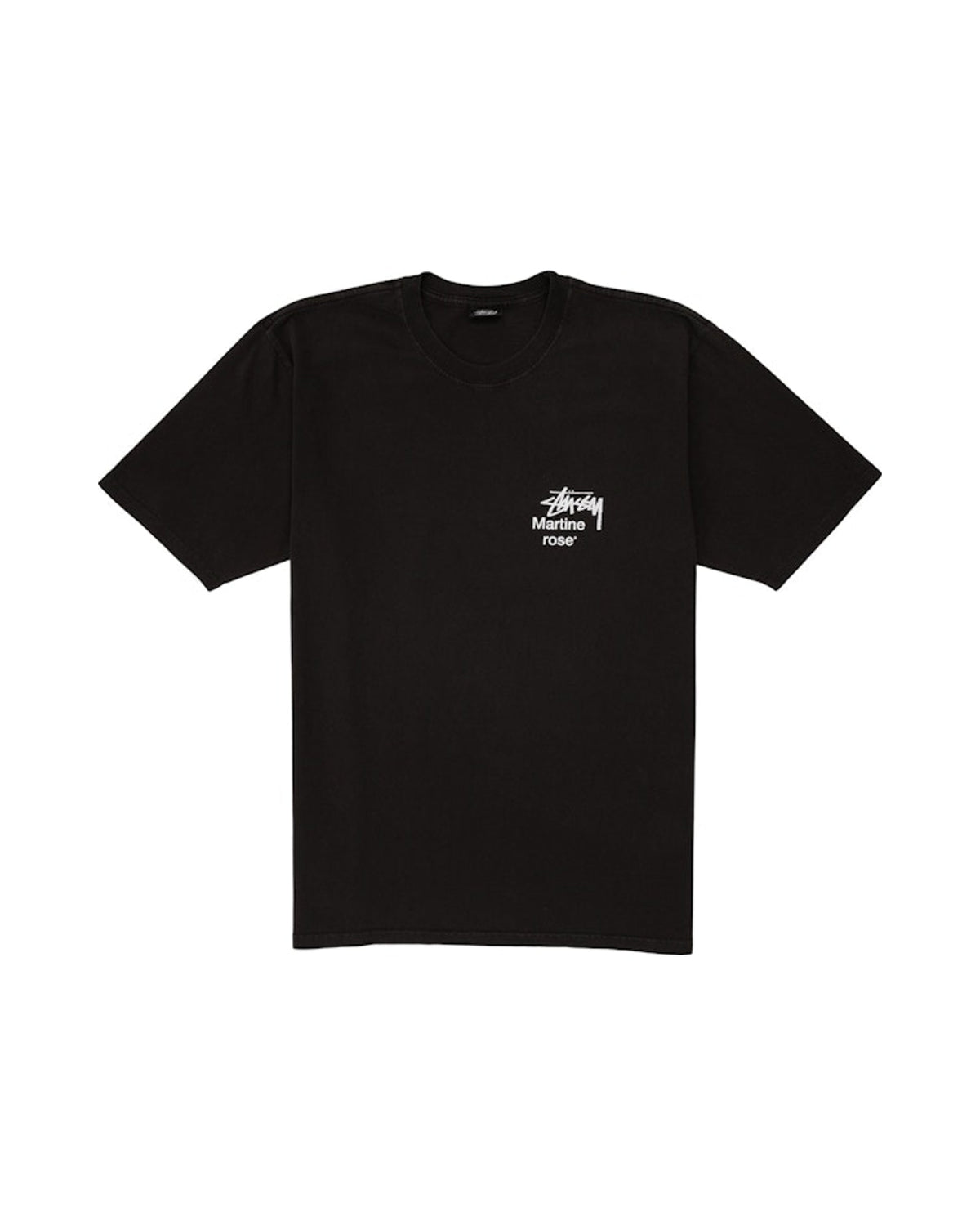 Stussy x Martine Rose Collage Pigment Dyed Tee Black