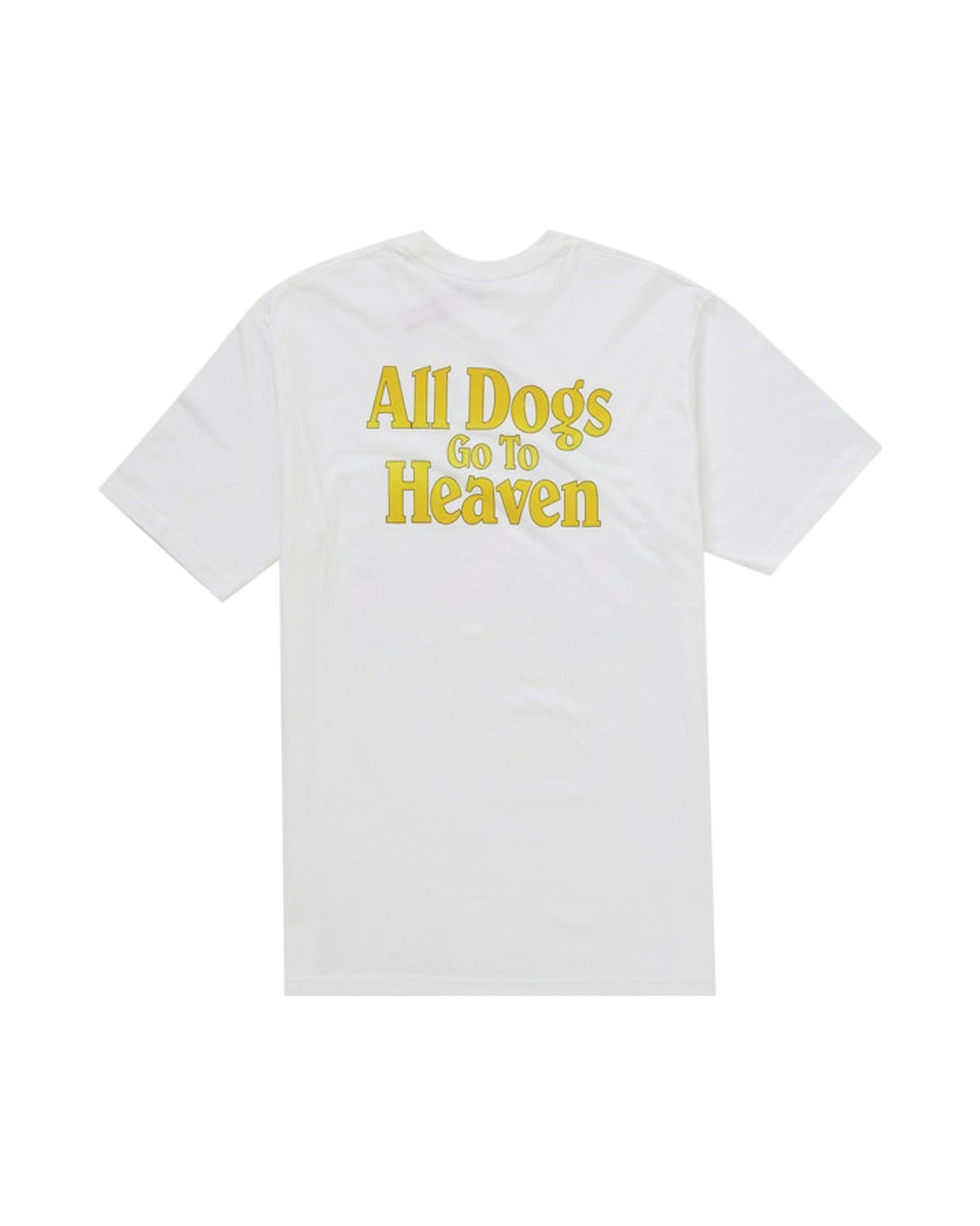 Supreme All Dogs Go To Heaven Tee White