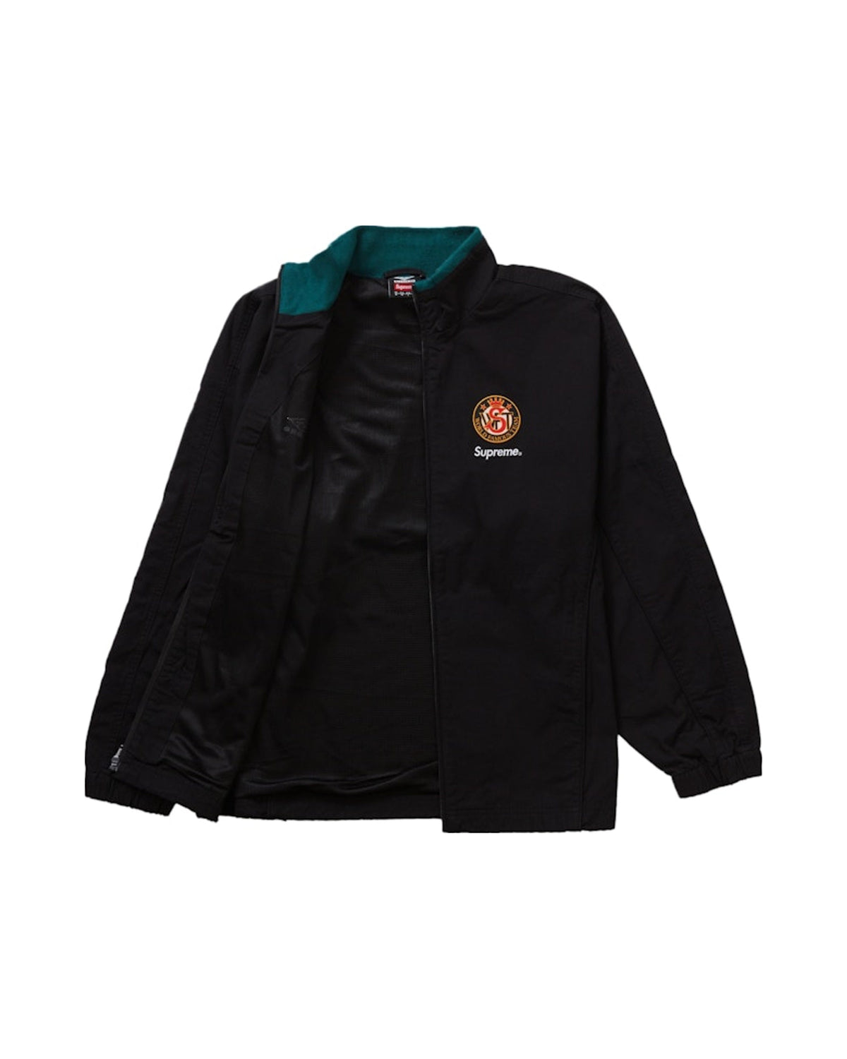 Supreme Umbro Cotton Ripstop Track Jacket Black