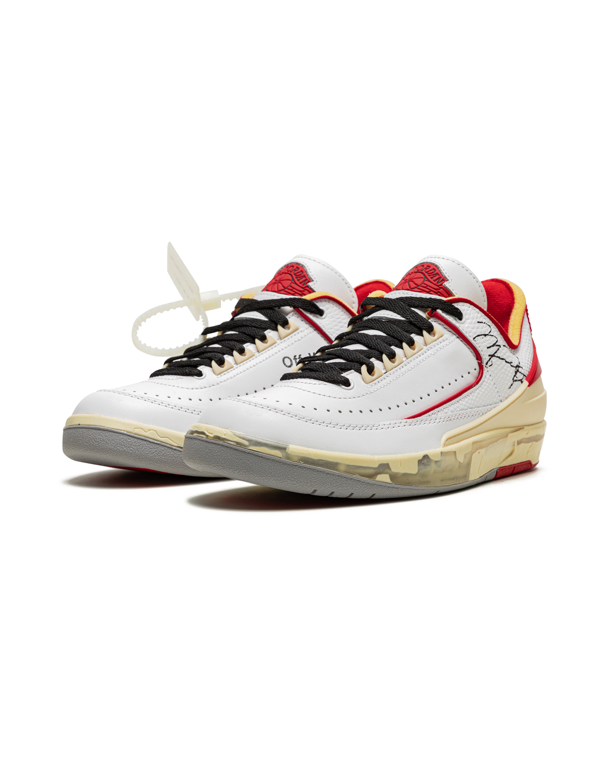 Jordan 2 Retro Low SP Off-White White Red