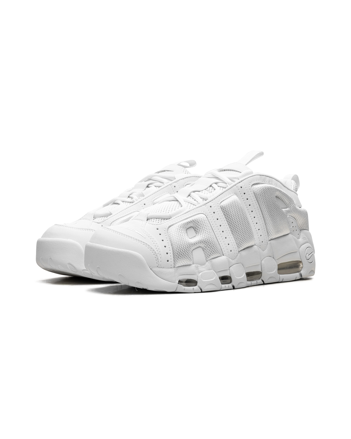Nike Air More Uptempo Low Triple White