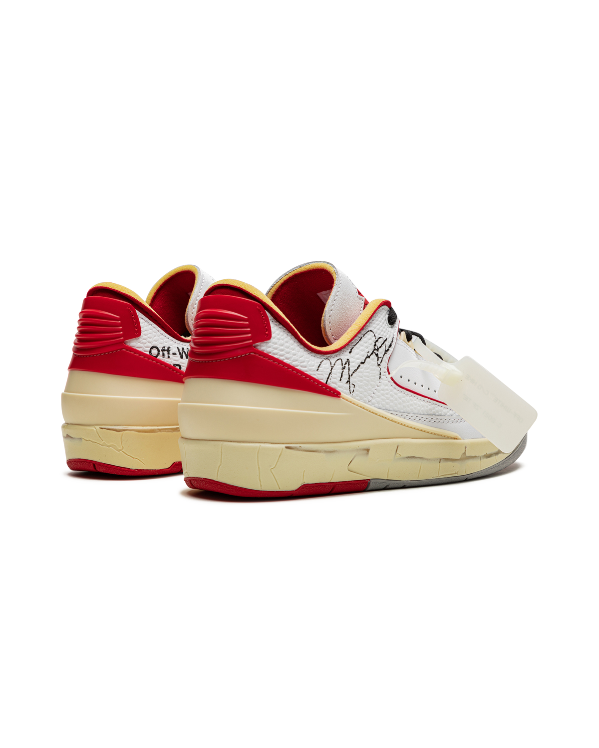 Jordan 2 Retro Low SP Off-White White Red