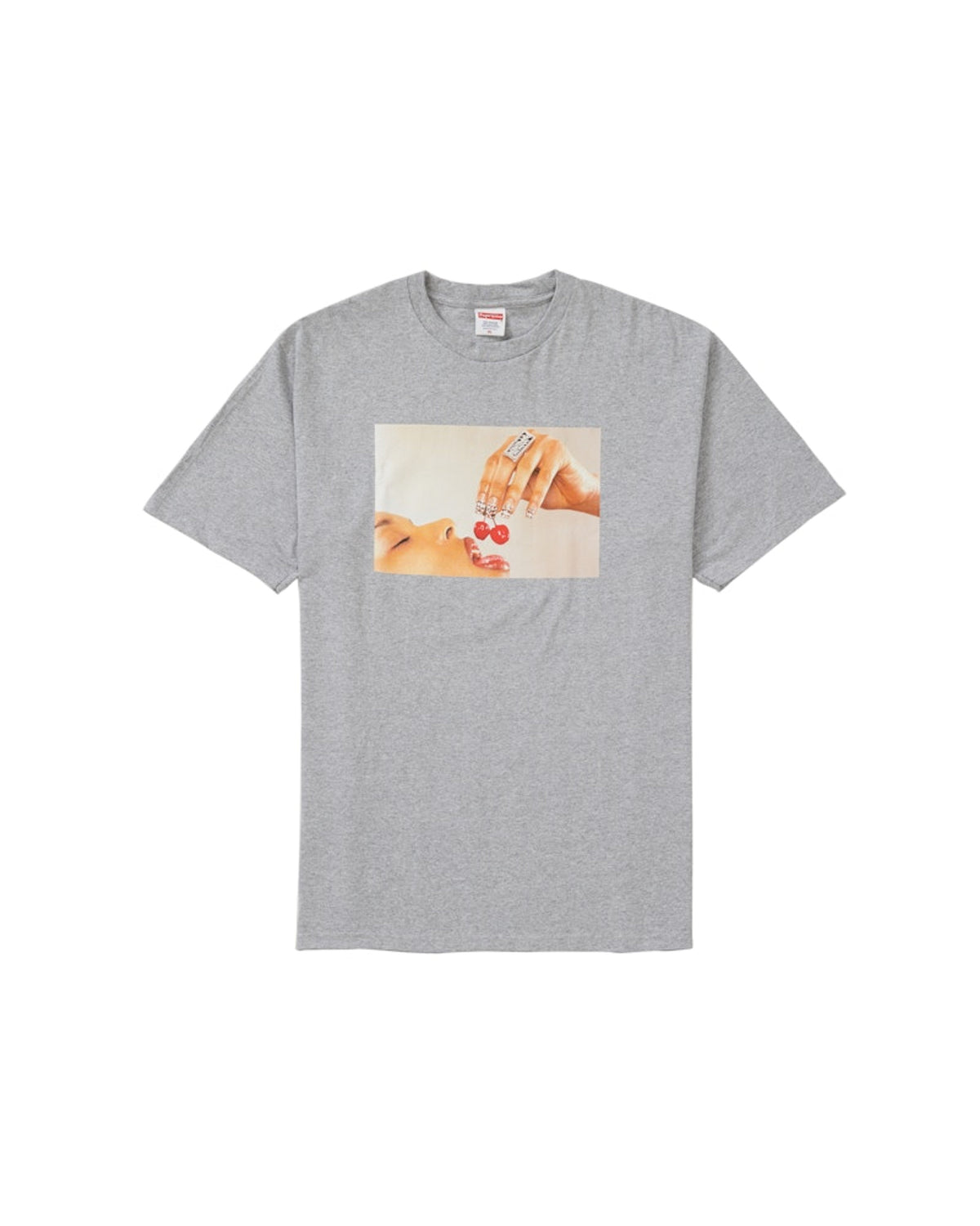 Supreme Cherries Tee Heather Grey