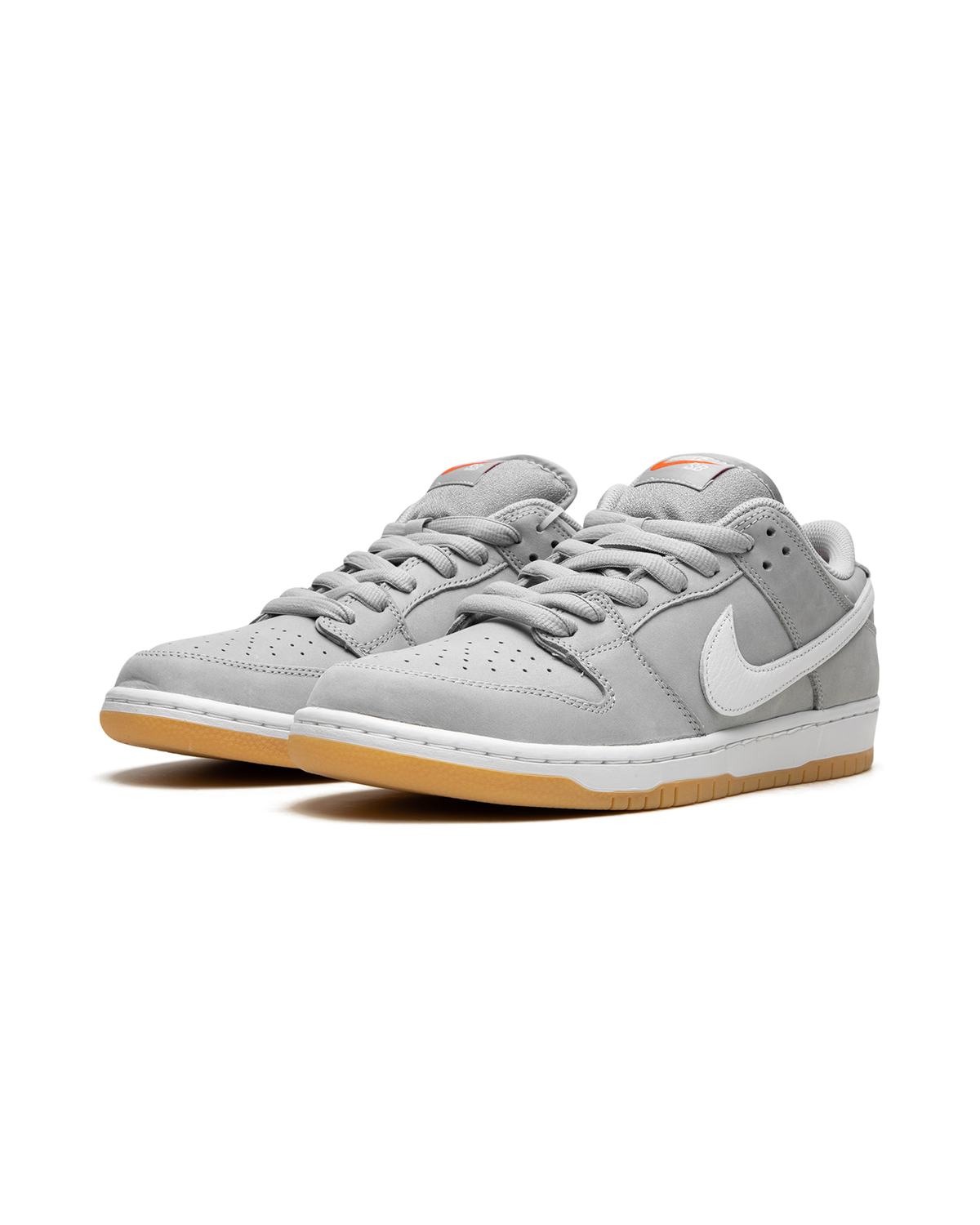 Nike SB Dunk Low Pro ISO Orange Label Wolf Grey Gum